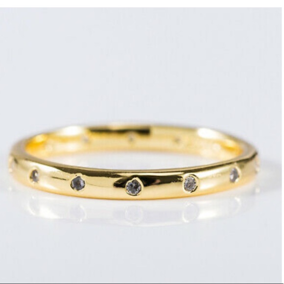New 18k gold plated band Ring - Picture 3 of 6